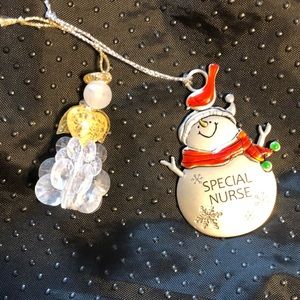Two Christmas Ornaments